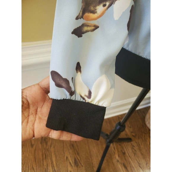 West Kei Top Jacket Floral Small Full Zip - Picture 3 of 9